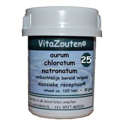 Vitazouten Goldchlor. natronatum Vita Salz Nr. 25 (120 Tabletten)