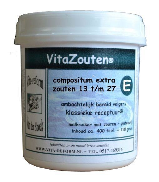 Vitazouten Vitazouten Compositum extra 13 bis 27 (400 Tabletten)