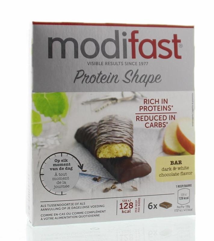 Modifast Protein Shape dunkle & weiße Schokolade 6 x 31 Gramm (1 Stück)