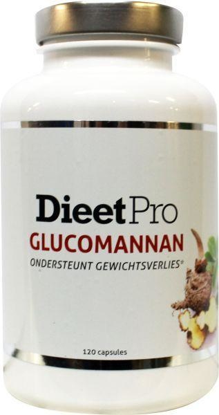 Dieet Pro Dieet Pro Diet Pro Glucomannan (120 Kapseln)
