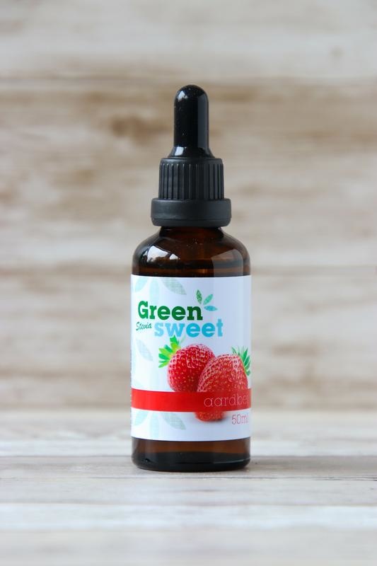 Green Sweet Stevia flüssig Erdbeere (50 Ml)