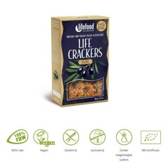 Lifefood Life Cracker Olive Bio (90 gr)