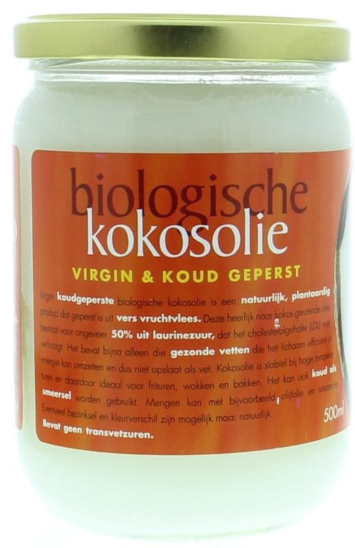 Omega & More Kokosöl Extra Vergine Glas Bio (500 Ml)