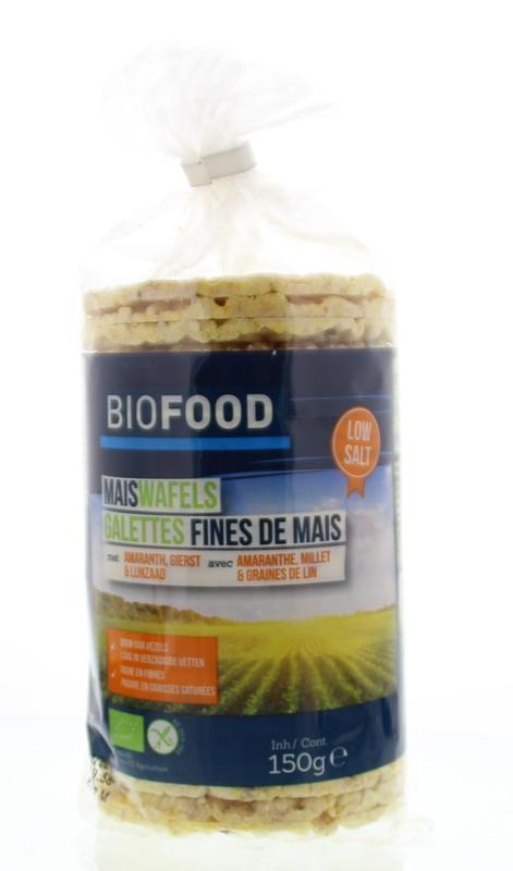 Biofood Biofood Maiswaffeln bio (150 gr)