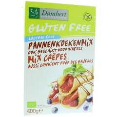 Damhert Pfannkuchen- und Waffelmix gluten- & laktosefrei bio (400 gr)