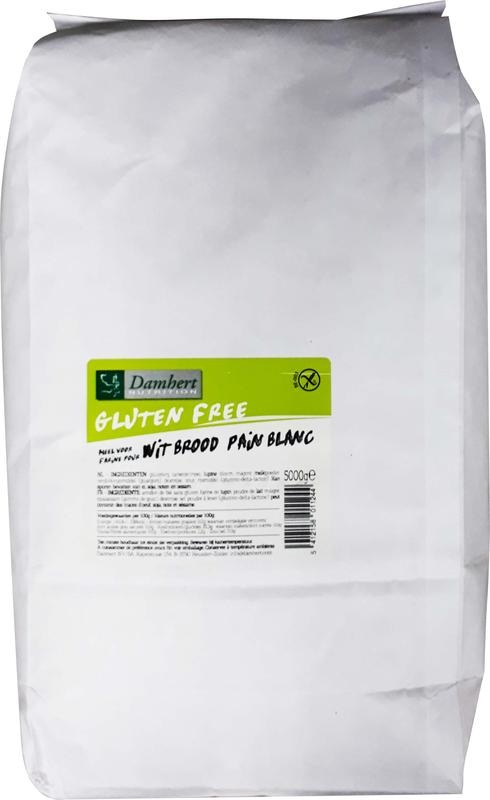 Damhert Damhert Weißbrotmischung glutenfrei (5 Kilogramm)