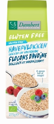 Damhert Haferflocken glutenfrei bio (275 gr)