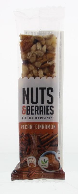 Nuts & Berries Pekannuss & Zimt bio (30 gr)