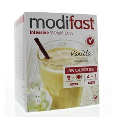 Modifast Intensiver Milchshake Vanille 8 Stück (440 gr)