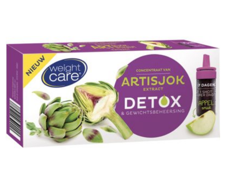 Weight Care Weight Care Detox Shots Artischocke Apfel (7 Stück)