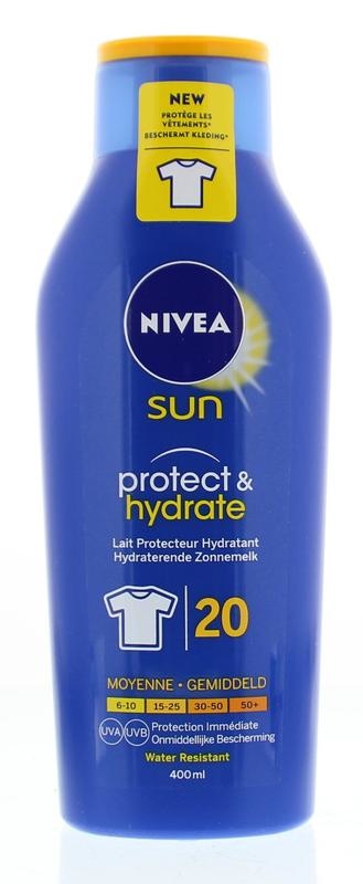 Nivea Sun protect & hydrate Sonnenmilch SPF20 (400 Ml)