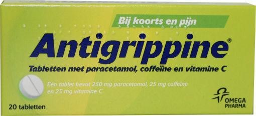 Antigrippine Antigrippine 250 mg Paracetamol (20 Tabletten)