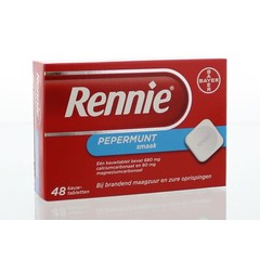 Rennie Pfefferminze (48 Kautabletten)