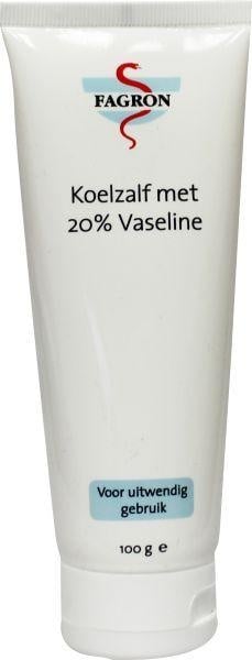 Fagron Fagron Kühlende Salbe mit 20 % Vaseline (100 gr)