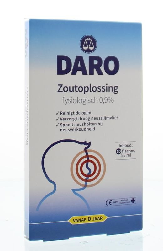 Daro Physiologische Kochsalzlösung für Kinder 5 Ml (10 Ampullen)