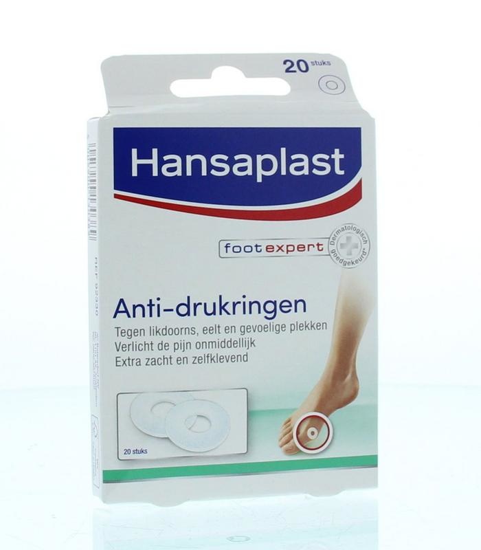 Hansaplast Fuß-Antidruckring Hühneraugen- und Hornhautpflaster (20 Stück)