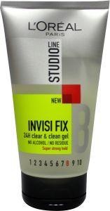 Loreal Studio Line Invisible Fix Gel super stark (150 Ml)