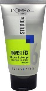 Loreal Studio Line Invisible Fix Gel Strong (150 Ml)