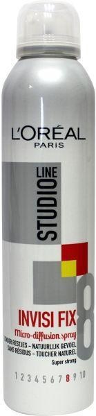 Loreal Studio Line Invisible Fix Spray (250 Ml)