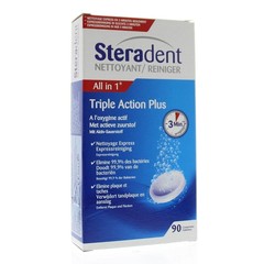 Steradent Triple Action Plus (90 Stück)