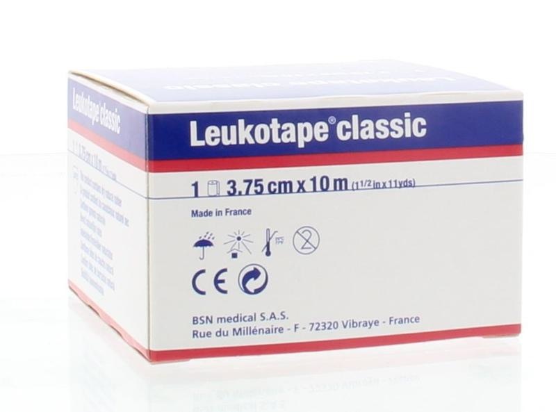 Leukotape 10 mx 3,75 cm weiß (1 Stück)
