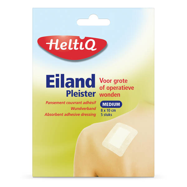 Heltiq Inselpflaster 8 x 10 cm (5 Stück)