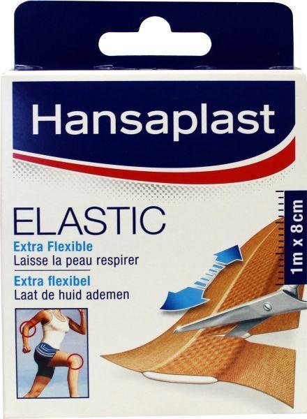 Hansaplast Gummiband 1 mx 8 cm (1 Stück)