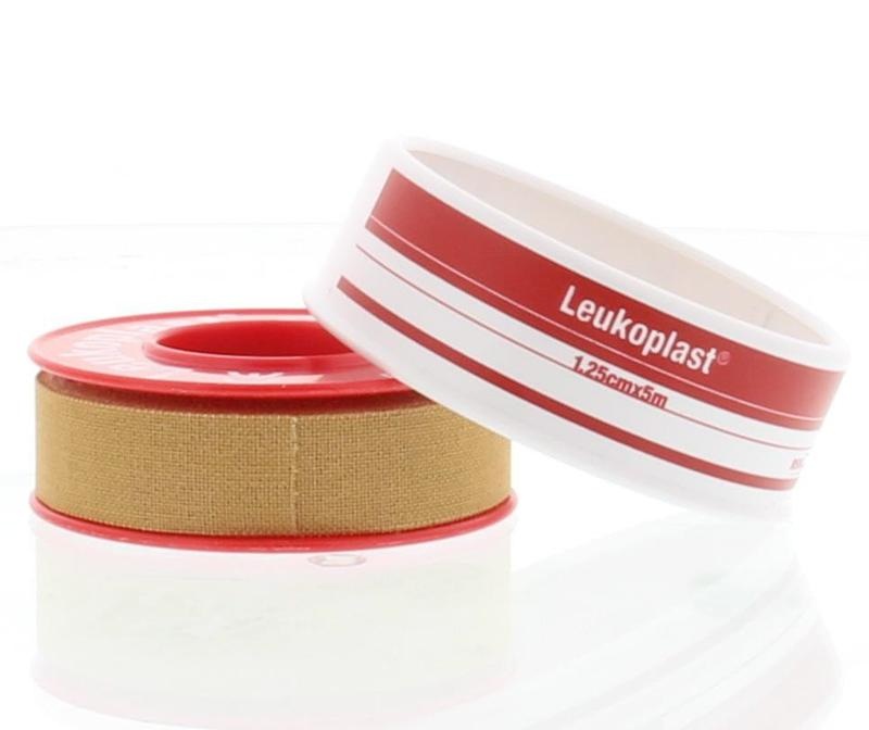 Leukoplast Heftpflaster 5 mx 1,25 cm rot (1 Stück)