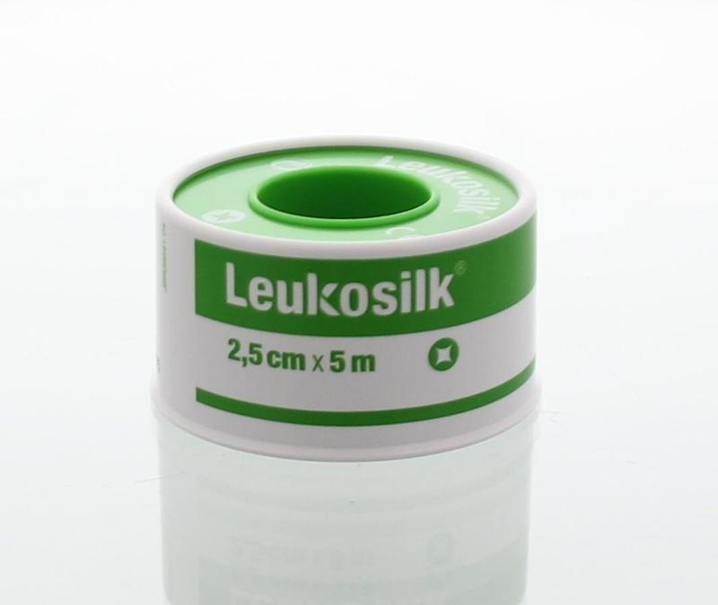 Leukosilk 5 mx 2,50 cm (1 Stück)