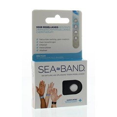 Sea Band Armband für Erwachsene grau (1 Paar)