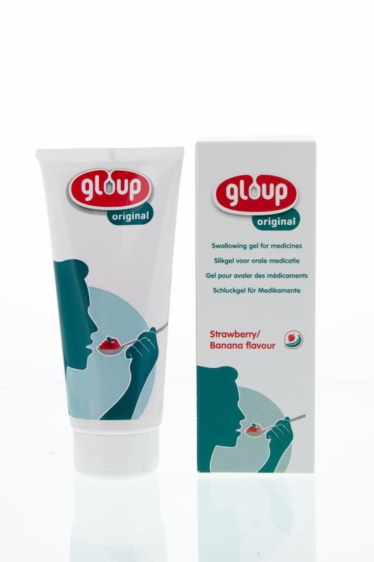 Gloup Original Medikamenteneinnahme Gel Erdbeer Banane (150 Ml)