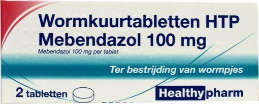 Healthypharm Mebendazol Wurmkur 100 Mg (2 Tab) (VERMOX Alternative)