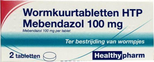 Healthypharm Healthypharm Mebendazol/Wurmkur (2 Tabletten)