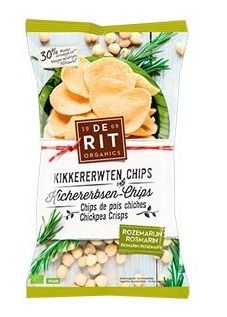 De Rit Kichererbsenchips Rosmarin Bio (75 gr)