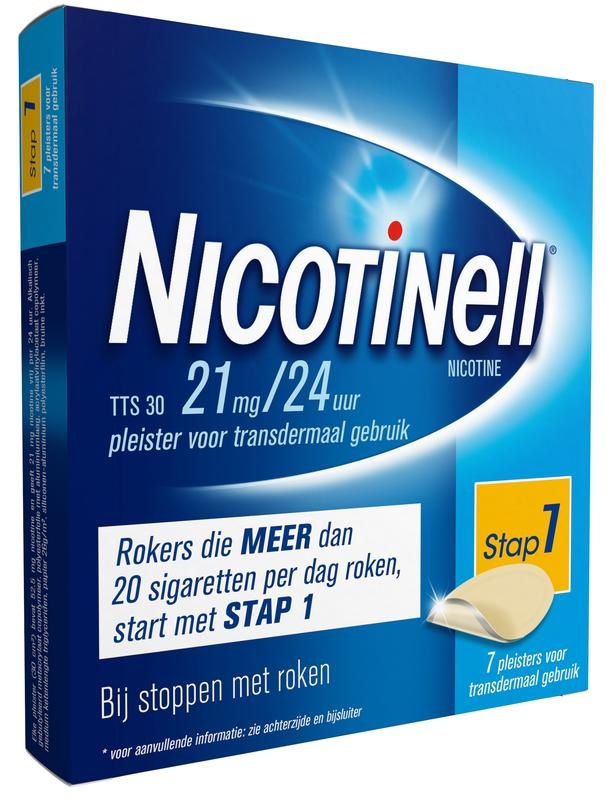 Nicotinell TTS30 21 mg (7 Stück)
