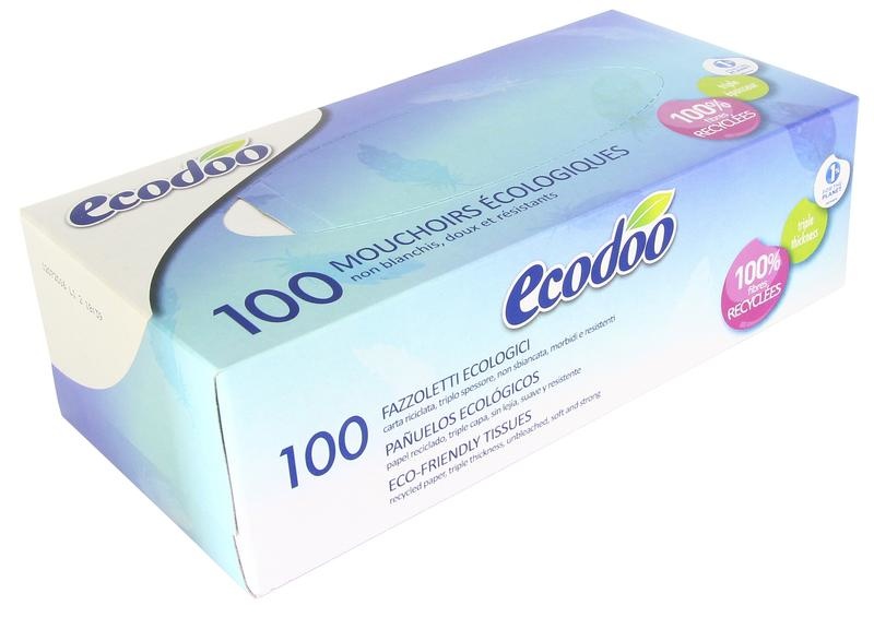 Ecodoo Kosmetiktuchbox Bio (100 Stück)
