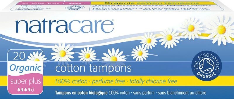 Natracare Baumwolltampons super+ (20 Stück)