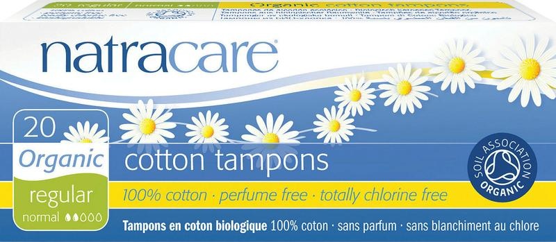 Natracare Normale Baumwolltampons (20 Stück)