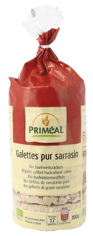 Primeal Buchweizencracker Bio (100 gr)
