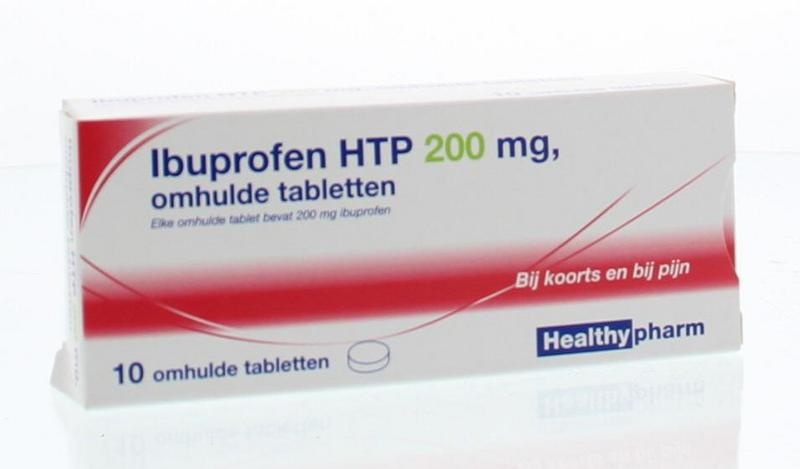 Healthypharm Ibuprofen 200 mg Blisterpackung (10 Tab)