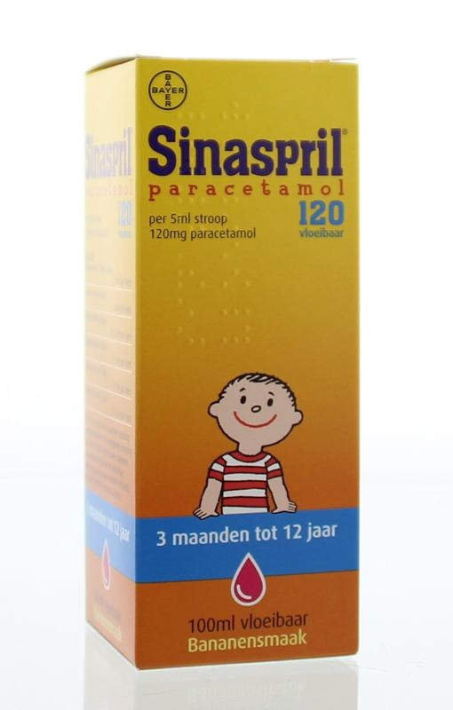 Sinaspril Paracetamol 120 mg Flüssigkeit (100Ml)