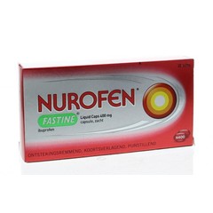 Nurofen Fastine Liquid Caps 400mg Ibuprofen (20 Kapseln)