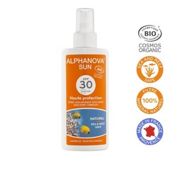 Alphanova Sun Veganes Sonnenspray SPF30 (125 ml)