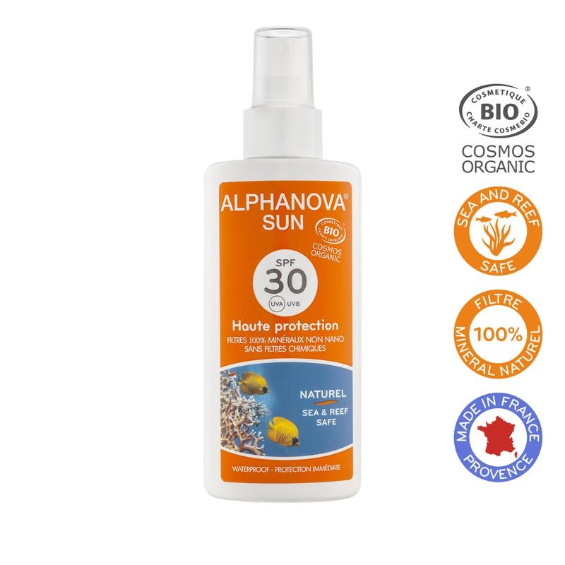 Alphanova Sun Veganes Sonnenspray SPF30 (125 Ml)