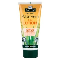 Optima Aloe pura Bio Aloe Vera Sonnenlotion SPF25 (200 Ml)