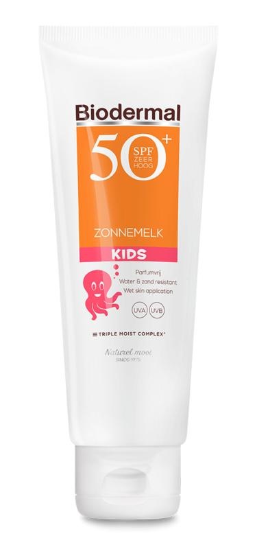 Biodermal Sonnenmilch Kinder SPF50+ (125 Ml)