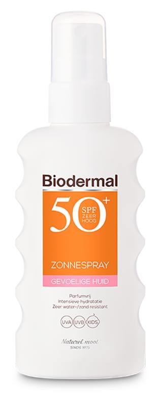 Biodermal Biodermal Sonnenspray SPF50+ empfindliche Haut (175 Ml)