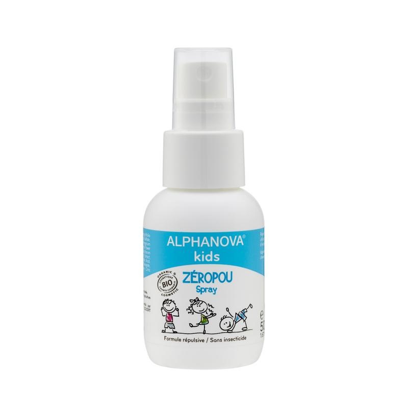 Alphanova Kids Zeropou Spray gegen Kopfläuse (50 Ml)