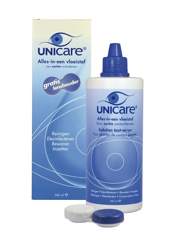 Unicare Unicare All-in-One-Lösung für weiche Kontaktlinsen (360 ml)