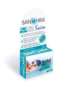 Sanohra Ohrstöpsel Wasser schwimmen normal / Erwachsene (1 Paar)